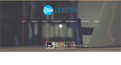 Desktop Screenshot of lexicon.com.gr